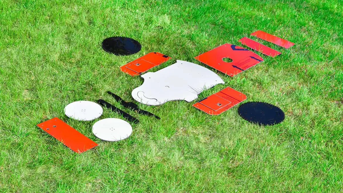 ArduMower DIY-Mähroboter - die Teile sind da