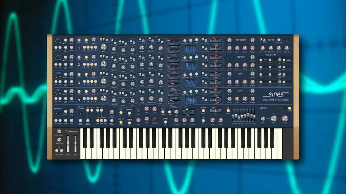 Cherry Audio veröffentlicht Sines Synthesizer
