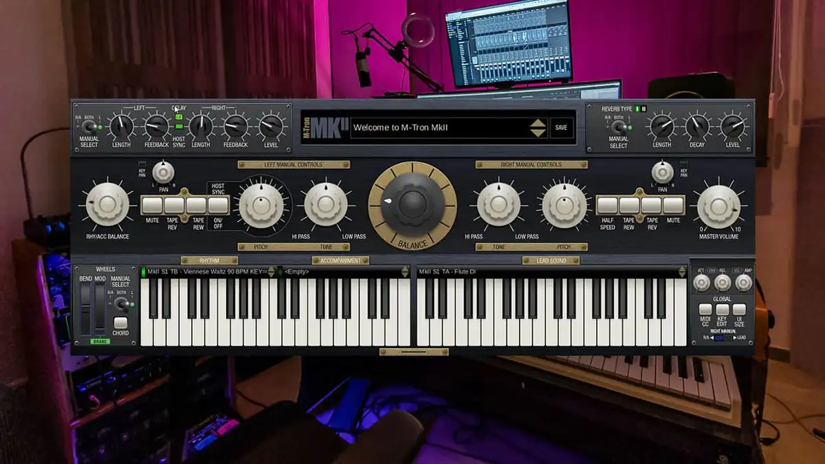 GForce Software M-Tron Mk II Plugin veröffentlicht