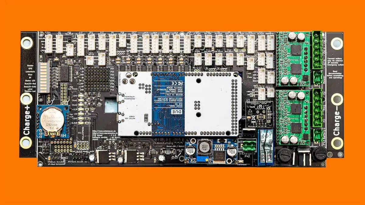 Mein ArduMower DIY-Mähroboter - die Elektronik ist fertig
