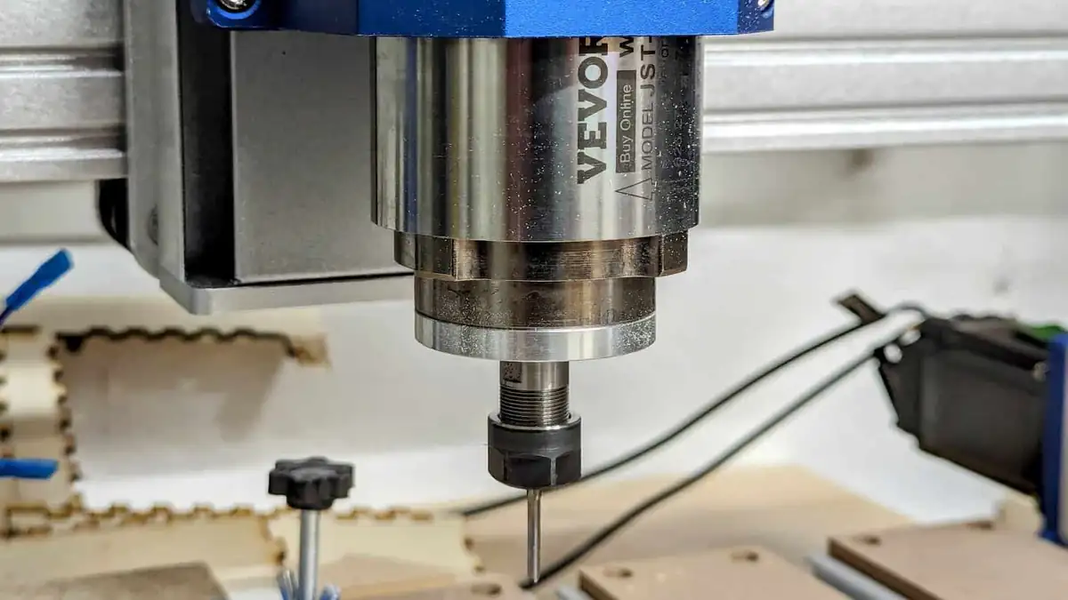 Neues von meiner SainSmart Genmitsu PROVerXL 4030 V2 CNC-Fräse - die 1,5 kW Vevor-Spindel ist am Start