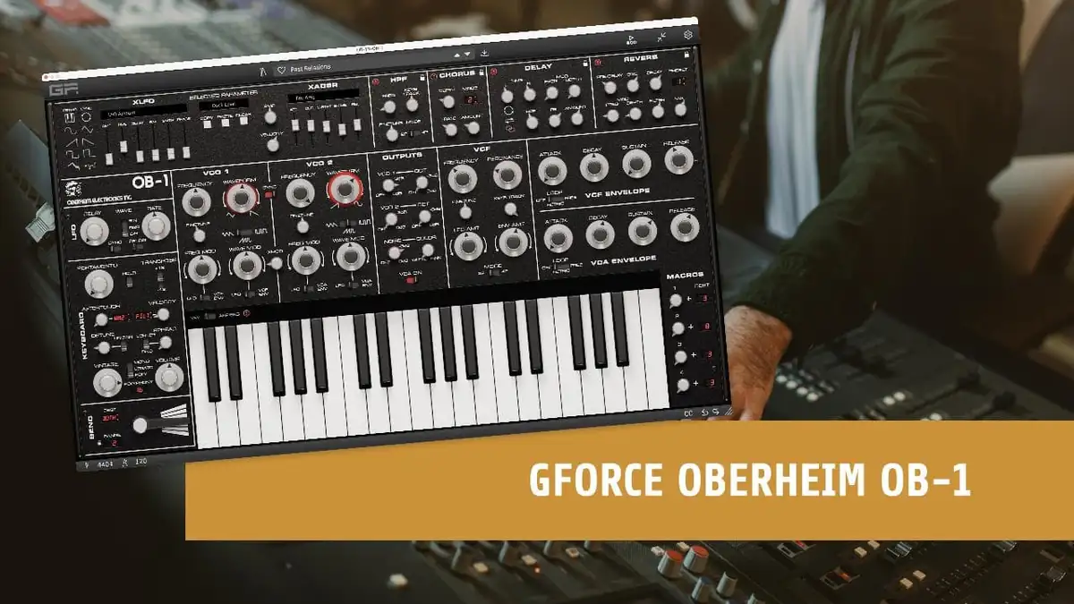 OBERHEIM OB-1 from GForce at an introductory price