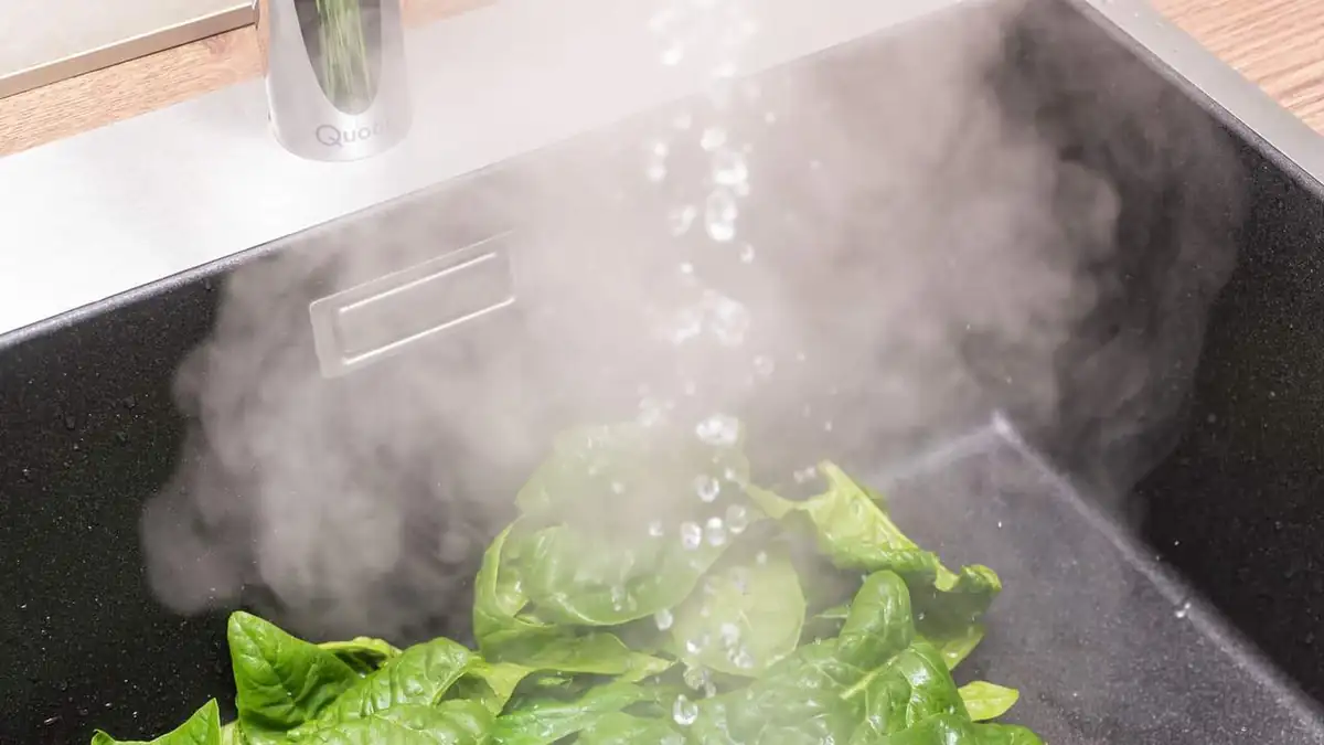 Quooker-Tricks: Blanchieren mit dem Wasserhahn