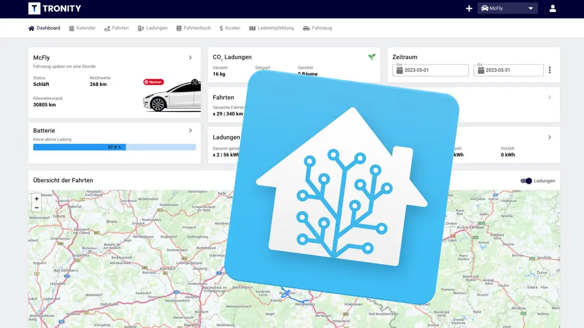 Tronity veröffentlicht Integration für Home Assistant