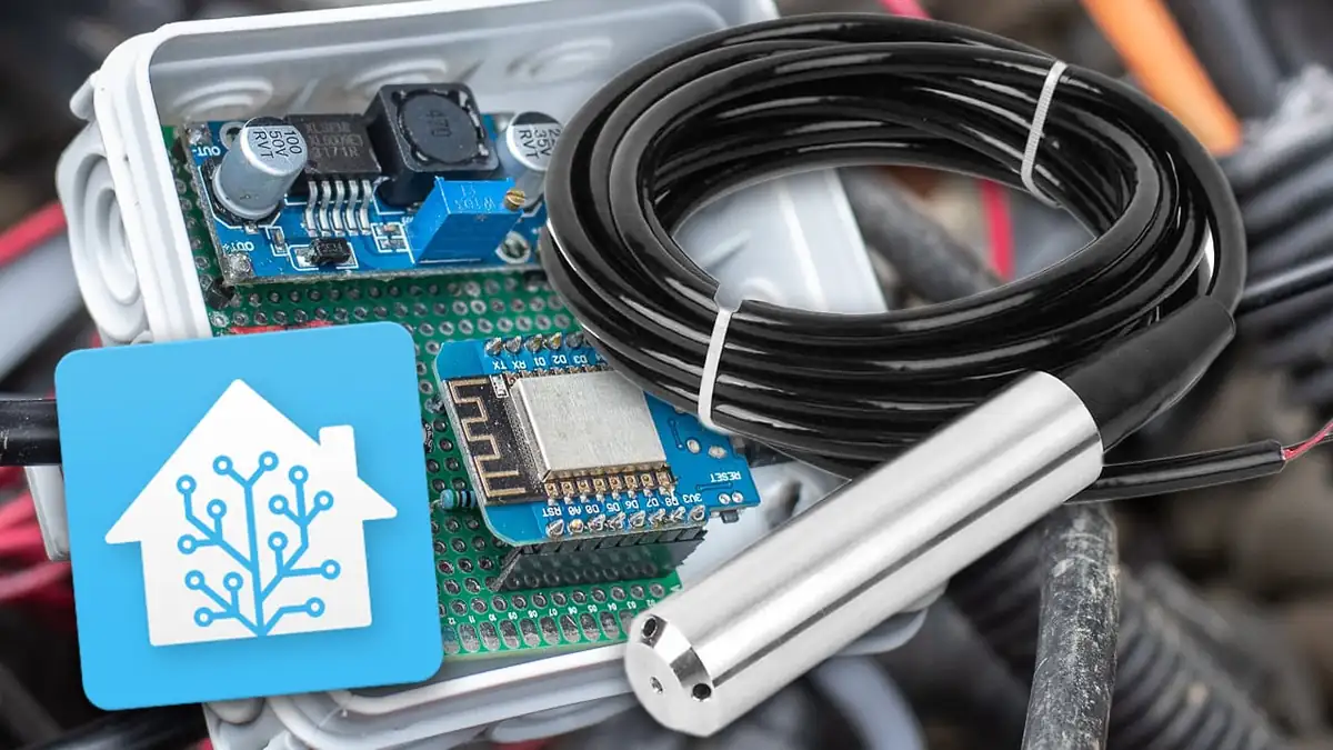 Wasserstand in Zisternen mit HomeAssistant, ESPHome und TL-136 Drucksensor messen - UPDATE!