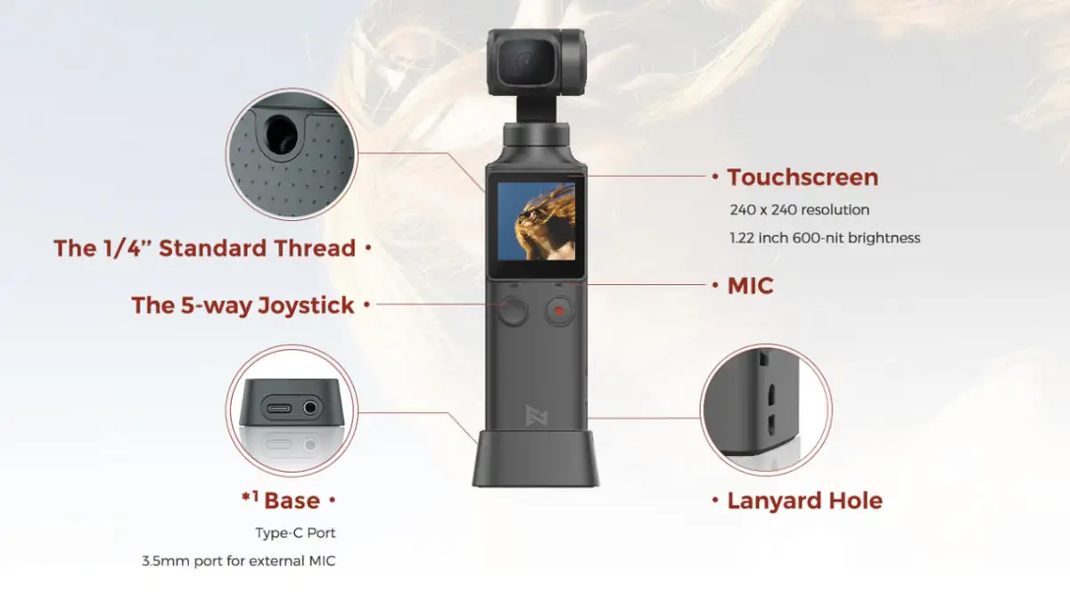 Xiaomi Fimi Palm - ein DJI Osmo Pocket Klon zum Spitzenpreis